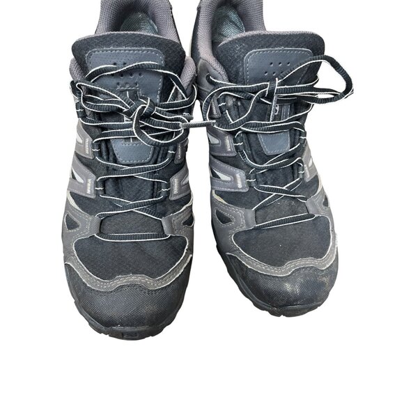 Salomon Gore-Tex Contagrip mens black hiking trail running sneakers 10 SKU 9359 - Picture 13 of 16